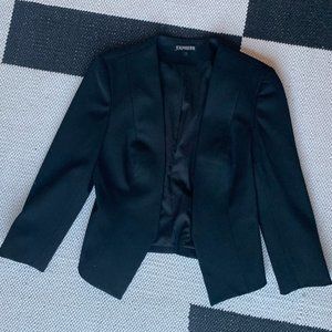 Express black formal blazer
